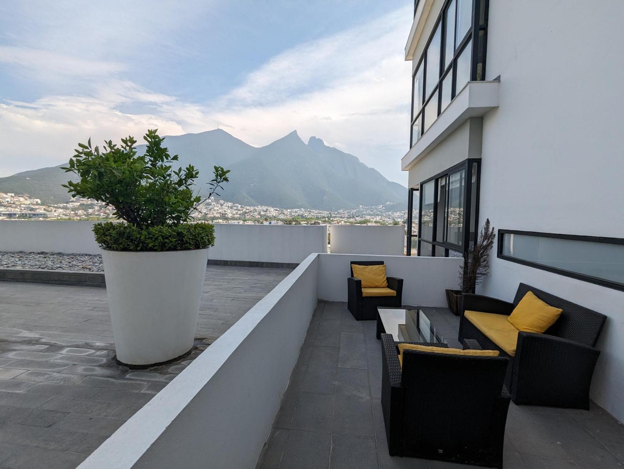 蒙特雷Moderno Ubicacion Vistas Seguridad Y Estilo公寓 外观 照片
