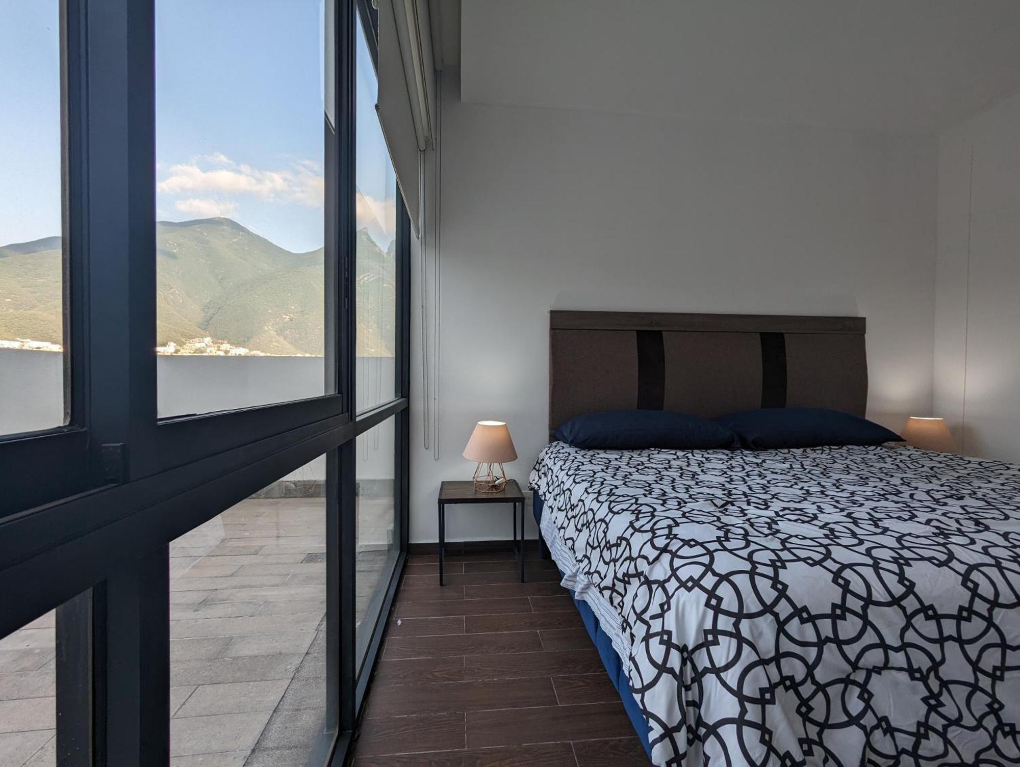 蒙特雷Moderno Ubicacion Vistas Seguridad Y Estilo公寓 客房 照片