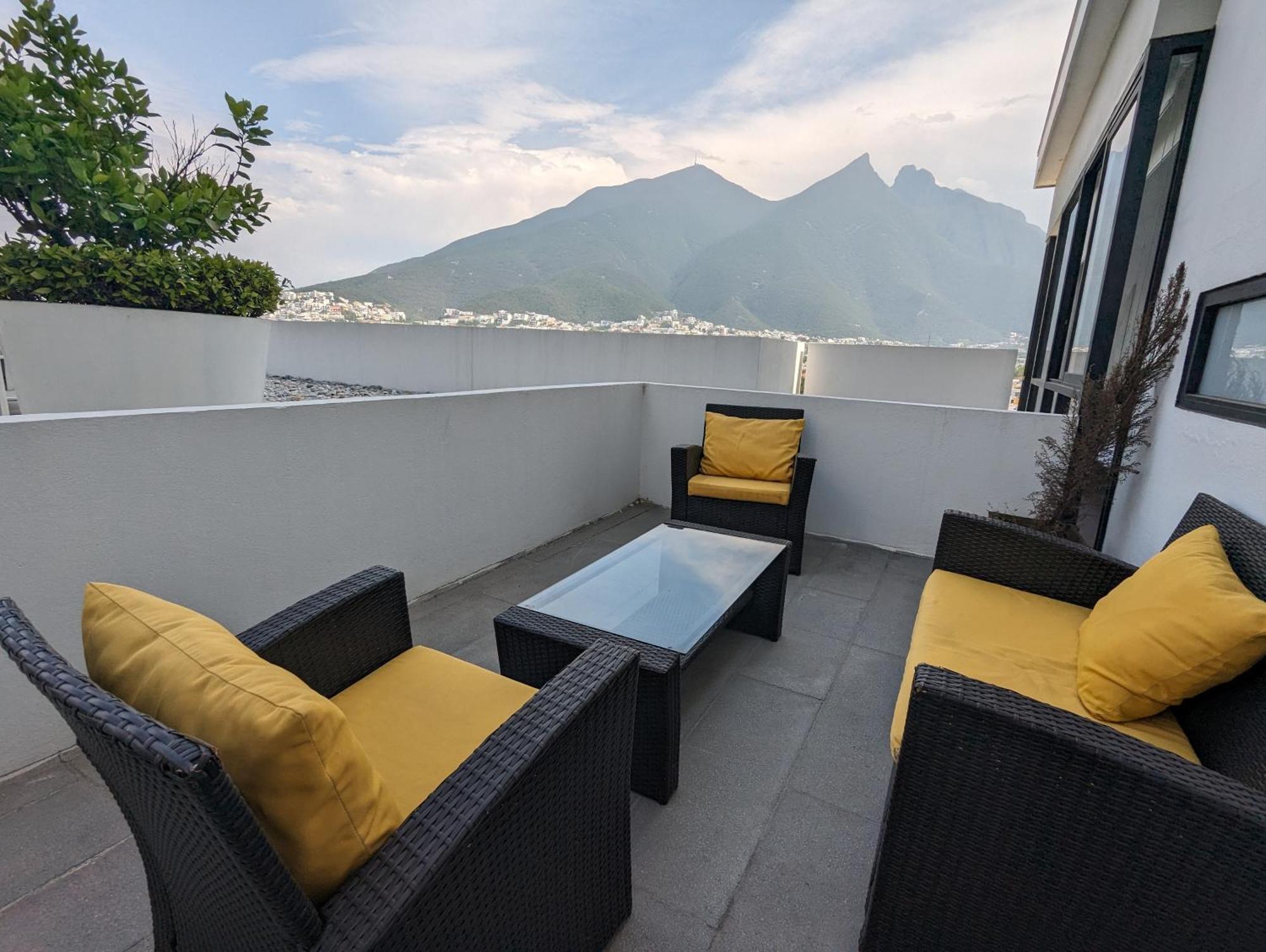 蒙特雷Moderno Ubicacion Vistas Seguridad Y Estilo公寓 外观 照片
