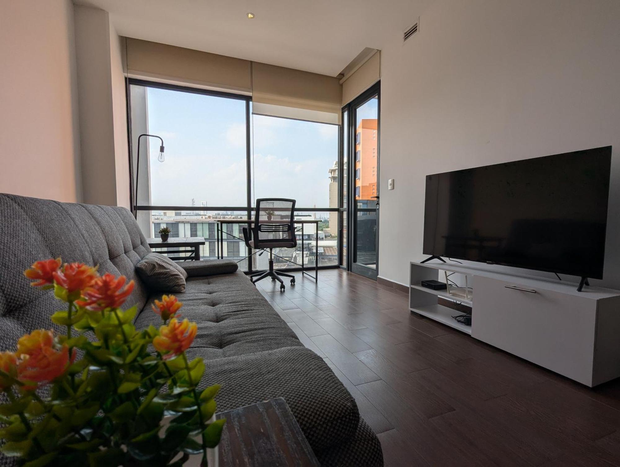 蒙特雷Moderno Ubicacion Vistas Seguridad Y Estilo公寓 客房 照片