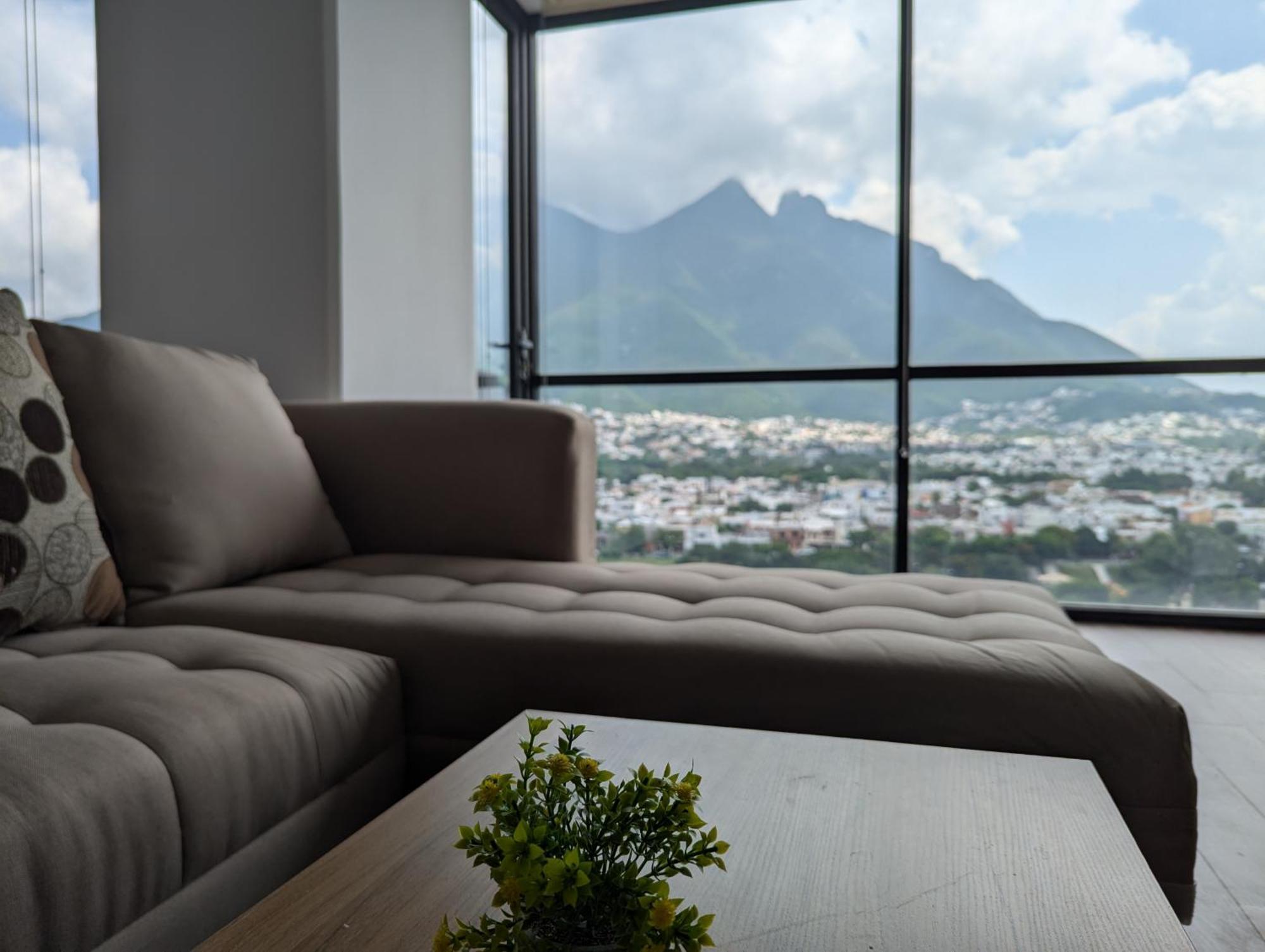 蒙特雷Moderno Ubicacion Vistas Seguridad Y Estilo公寓 外观 照片